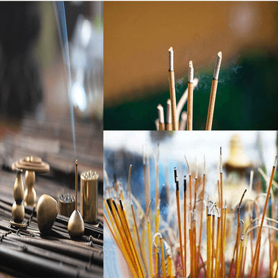 Long Burning Eco Friendly Bamboo Incense Sticks in 22CM 28CM 32CM 39CM Sizes for Meditation and Relaxation