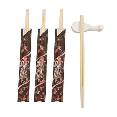 Moderno Disposable Sushi Rikyu Chopsticks Eco-friendly con logo personale e confezioni di design incluse