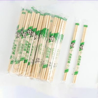 Regali d'affari bastoncini circolari monouso in bambù con logo personalizzato e materiale 100% naturale in bambù