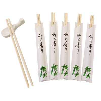 Sushi di bambù su misura Japanese Round Disposable Bulk Round Head Disposable Chopsticks per la casa / ristorante / hotel