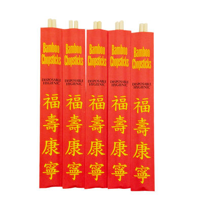 Sushi di bambù su misura Japanese Round Disposable Bulk Round Head Disposable Chopsticks per la casa / ristorante / hotel