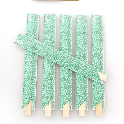 bastoncini monouso in bambù 100% colore naturale e protezione ambientale per i bastoncini giapponesi di sushi