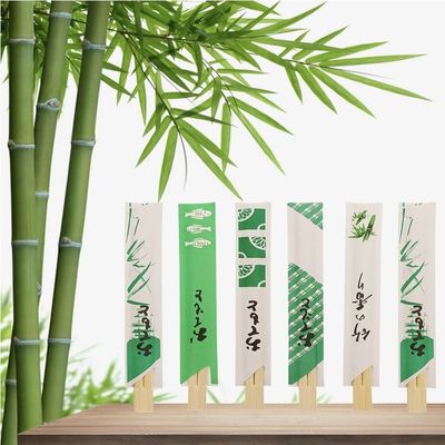Bastoni per sushi giapponesi monouso a colori naturali al 100%