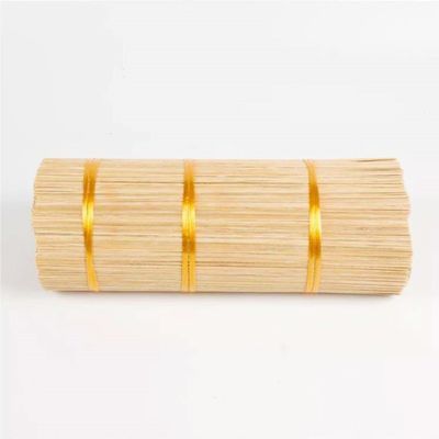 Fabbricazione ed esportazione e fornitura di bastoncini di bambù per la fabbricazione di incenso in 8" 9" 10" 12" China Direct