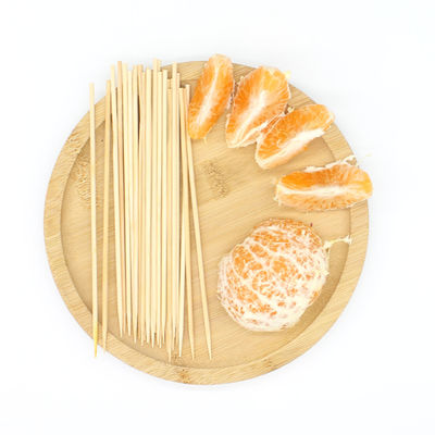 Facile da pulire Spigoli monouso in bambù Colore naturale con imballaggio personalizzabile