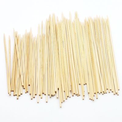 Facile da pulire Spigoli monouso in bambù Colore naturale con imballaggio personalizzabile