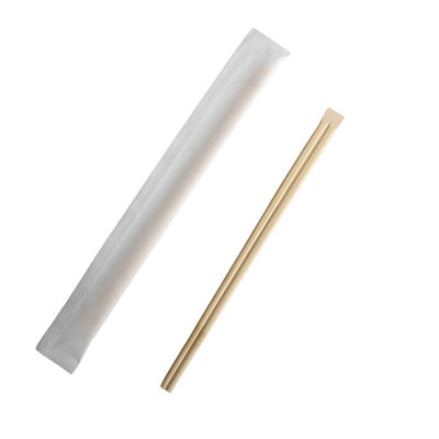 Campeggio Fast Food bastoncini usa e getta per la casa Ristorante 100% colore naturale carta su misura avvolgimento giapponese Sushi bastoncini di bambù