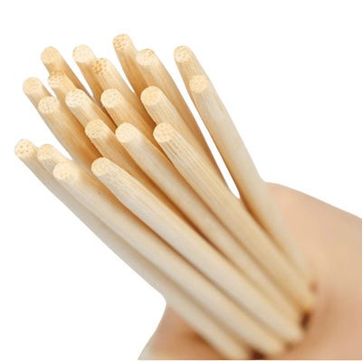 Imballaggio OPP Bambù Rotondo Bastone usa e getta personalizzato Materiale colore naturale Tipo 100% Bambù Moso naturale
