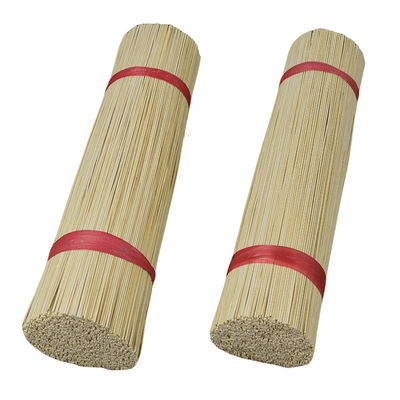 Vendita calda bastoncini di bambù solidi senza profumo per fai da te incenso agarbatti facendo bastoncini di base profumati durevoli incenso indiano bastoncini di bambù per 8" 9" e 12"