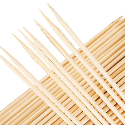 Facile da pulire Spigoli monouso in bambù Colore naturale con imballaggio personalizzabile