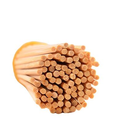 Eco-friendly long bamboo skewers sostenibile per il barbecue 2.5 larghezza stile asiatico