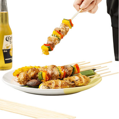 Non-stick Barbecue monouso bastoncini di bambù resistenti e leggeri Lunghezza 12cm
