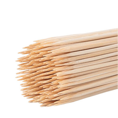 bastoncini di bambù usa e getta per barbecue con larghezza 4.0 e lunghezza 50 cm