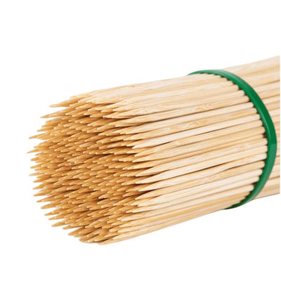 Bamboo naturale Barbecue Squewer Sticks usa e getta per il campeggio all'aria aperta e regali d'affari