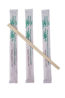 Bamboo chopsticks with Logo print individual full paper sleeve/wrap Sushi Tensoge Chopsticks Chinese disposable bamboo Chopsticks
