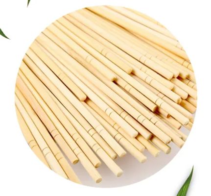 Eco-Friendly Disposable Bamboo Round Chopsticks with 200mm/225mm Length and 5.0mm Diameter for Restaurant Use