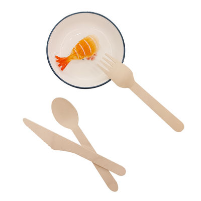 Set di posate monouso in bambù eco-compatibile Sicurezza Salute No Toxic No Smell