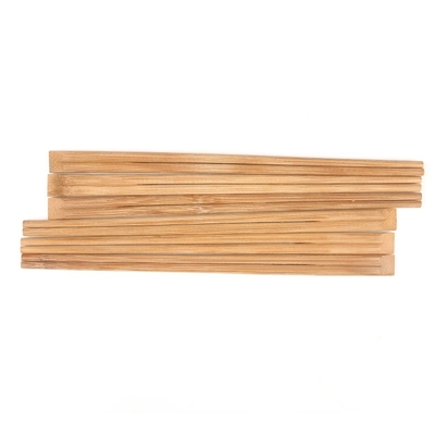 Bacchette in bambù carbonizzato da 24 cm, 5,0 mm, tipo Tensoge