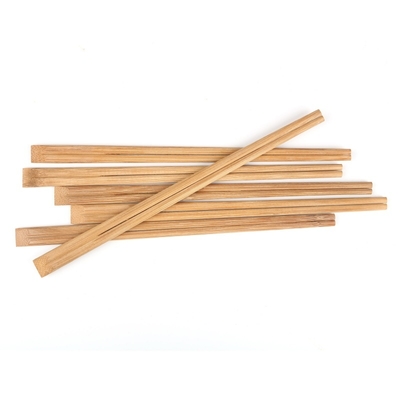 Bacchette di bambù usa e getta personalizzate con involucro singolo o completo in carta, bacchette di bambù carbonizzato biodegradabili