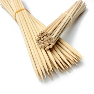 Diverse dimensioni Fabbrica diretta naturale bistecca di alta qualità monouso Bambù BBQ bastoncini