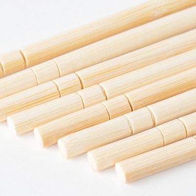 Bacchette di bambù usa e getta rotonde naturali da 5,0 mm 5,5 mm 6,0 mm Bacchette usa e getta biodegradabili per ristorante di sushi, campeggio, bacchette cinesi all'ingrosso