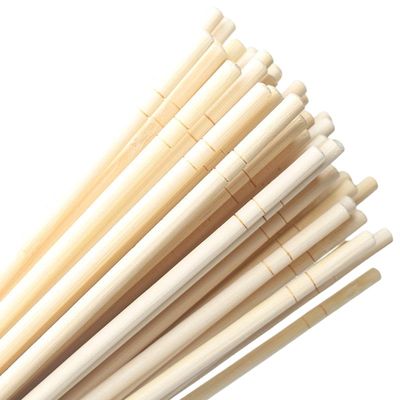 Bacchette di bambù usa e getta rotonde naturali da 5,0 mm 5,5 mm 6,0 mm Bacchette usa e getta biodegradabili per ristorante di sushi, campeggio, bacchette cinesi all'ingrosso