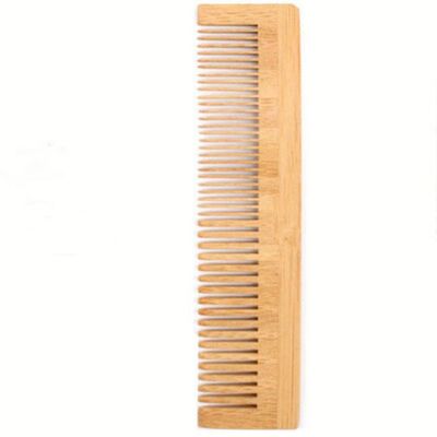 Promozioni di vendita calda pettine per capelli di bambù personalizzati realizzati naturale pettine per capelli di bambù per hotel e viaggi